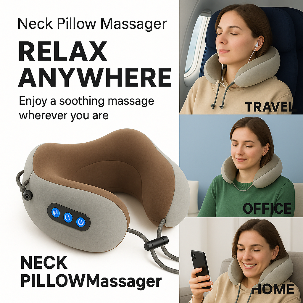 Neck Pillow Massager - Relax Your Neck Like Never Before