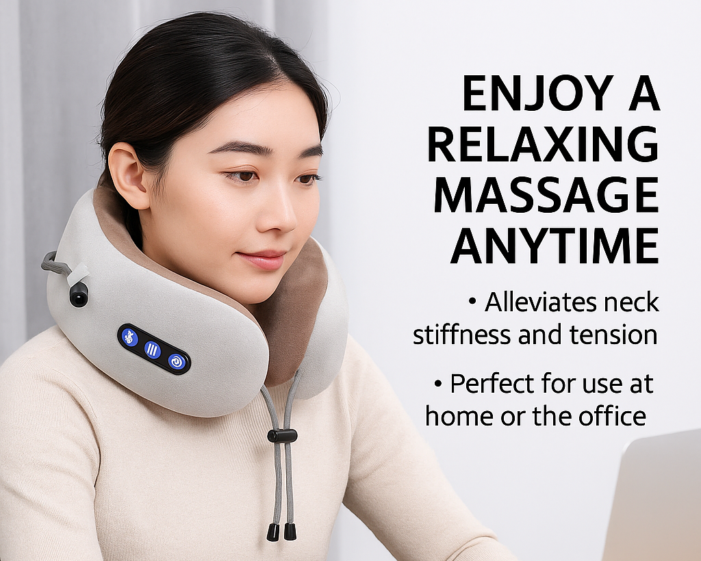 Neck Pillow Massager - Relax Your Neck Like Never Before